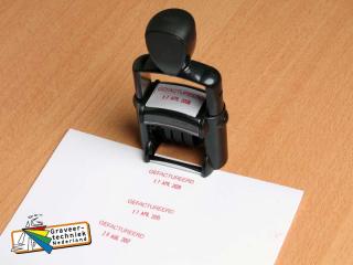 inktstempel afmeting 41x24mm